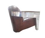 Vintage Aviator Brown Leather Armchair Aviator Style Chair