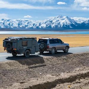 Quality Off Road Caravan Njstar Camper Independent Suspension Solar Camper wholesale