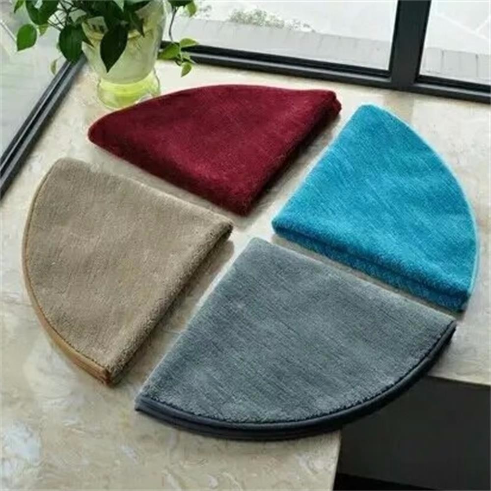 Soft Flat Door Mat Mamory Foam Rectangular Shape Shaggy Pattern
