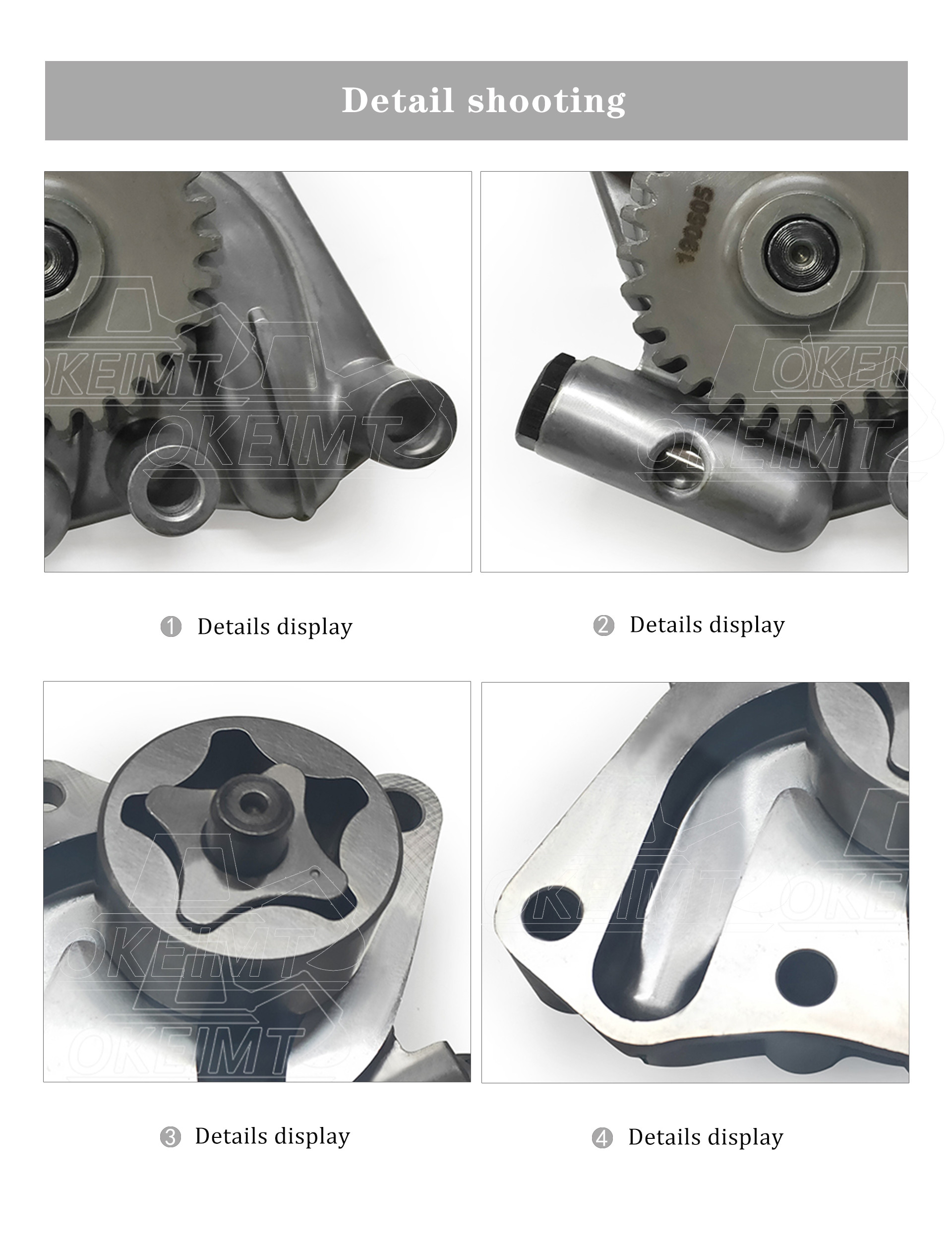 4TNE94 4TNE98 4TNV94 4TNV98 Oil Pump High Pressure 129900-32001