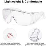 Flexible Medical Protective Goggles Soft PVC Polycarbonate Lens Lndirect Vent