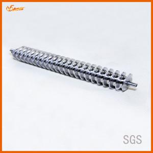 Quality Co Rotating Twin Screw Extruder Machine Parts 10mm - 120 Mm Screw Shaft wholesale