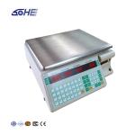 SOHE Label Printing Scale Barcode Receipt Print for Supermarket 3kg Digital