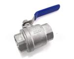 Safety Structure Stainless Steel Ball Valve with Steel Handle Customized