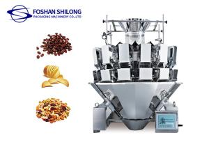 Quality Food Snack Granule 14 Head Multi Head Weigher 50Hz 10.4in Touch Screen wholesale
