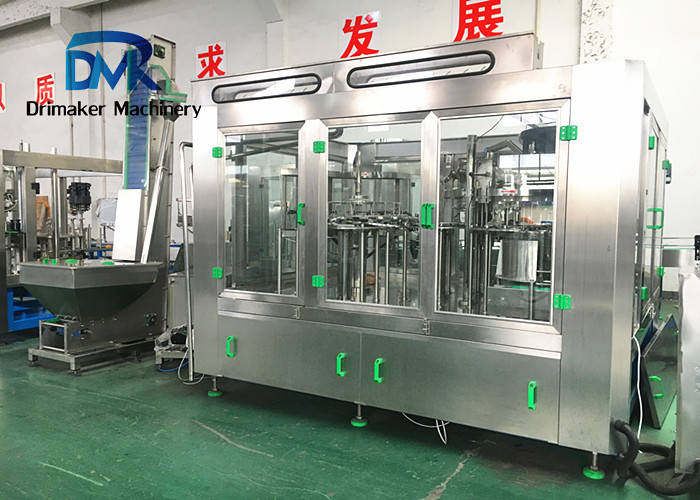 Isobaric Filling Automatic Soda Maker With Stainless Steel 0 - 5℃ Filling Temperature