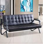 Modern Beauty Spa Salon Waiting Room Sofa Comfort 3 Seater Office Sofa Leather