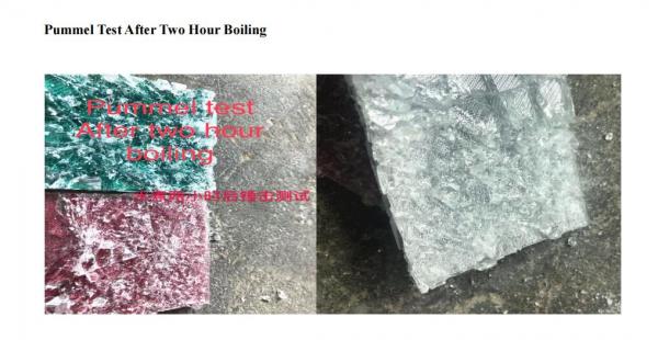 Color Metal Coated Mesh Fabric Glass Laminates / BR Metal Coated Mesh Fabric Glass Partition