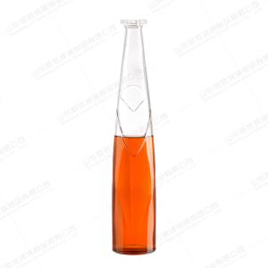 Quality Glass Body Material Custom 250ml 500ml Liquor Spirits Whiskey Bottle With Cap wholesale