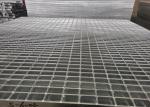 Hot Dip Galvanized Stainless Steel Grating 8mm Thick Serrated