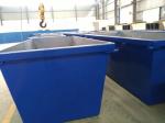 OEM Waste Management Metal Skip Heavy Duty Outdoor Waste Bin For Recycling