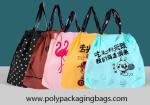 3 Colors Gravure Printing Biodegradable Drawstring Plastic Bags For Restaurant