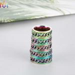 304 Stainless Steel Twist Chain Ring