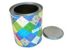 Custom printing round sweet tin boxes wholesaler