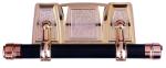Bronze Plating Swing Bar F Size Customized For Metal Casket / Wooden Casket
