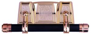 Quality Bronze Plating Swing Bar F Size Customized For Metal Casket / Wooden Casket wholesale