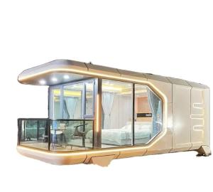 Quality Customized Color Prefab Cabin Space Capsule House for Luxury Camping Adventure wholesale