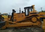 Caterpillar D7H Used Caterpillar Bulldozer , Used Construction Equipment