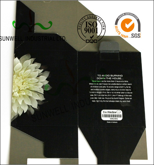 Coated Paper Custom Printed Corrugated Boxes For Scented Candle Packaging