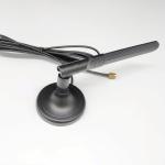 50W Digital VHF UHF TV Antenna , Magnetic Base RG58 / RG174 Cable HD Aerial