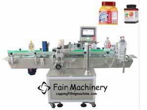 Quality SGS 60PCS/Min Single Side Sticker Labeling Machine For Square Bottle 1.8kw wholesale