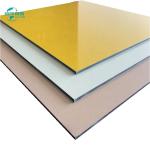 Glossy Coating 2440mm Long Acp Aluminum Composite Panel Outdoor ISO9001 ISO14001