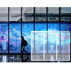 Quality P2.6 - 5.6mm Transparent LED Display Screen For Stage LED Video Wall Package wholesale