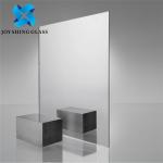Ultra Clear Coloured Mirror Glass Customized For School / Hospital