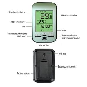 Quality Large Screen Display Wireless Swimming Pool Bathtub Thermometer For Elderly And Children wholesale