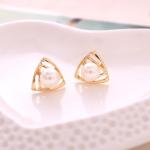 2018 Fashion Pearl Earrings Ear Drops Silver Exported Korea Fashion