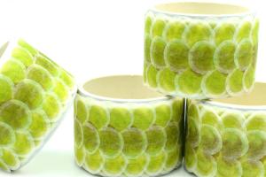 Quality Custom Printed CMYK 6 Colors Decorating Glass Jars Washi Tape Stickers wholesale