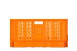 Heavy Duty Moving Collapsible Crate for Supermarket Vegetable Fruit and Long