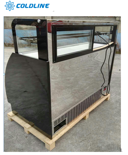 Fricool R134a Air Curtain Refrigerator Display Cooler 450L
