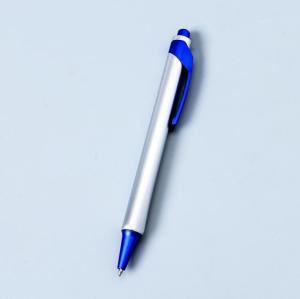 Quality Plastic promotion ballpoint pennovelty pen with curved clip wholesale