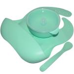 MHC Silicone Baby Feeding Set Ergonomic Design Lightweight Non Toxic