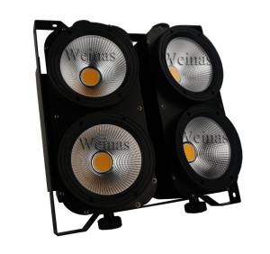 Quality Warm White Color Led Par Stage Lights / Par Cans Stage Lights 4PCS 100W COB LED wholesale