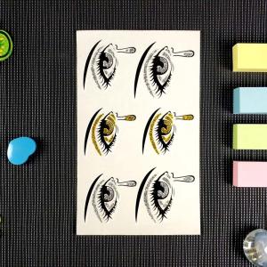 Quality AB glue Transfer Decal Stickers Waterproof Custom Tattoo Stickers wholesale