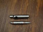 Tactical Pen - 4 in 1 - Black Ball Point, Emergency Glass Breaker, DNA Collector