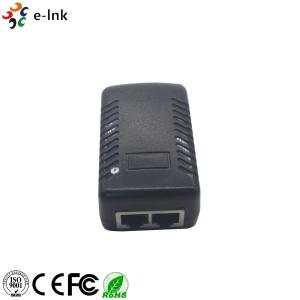 China 24VDC 2A 48W PoE Injector Adapter Easily Install Safe Reliable Power on sale