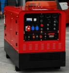 AC Stick 12kw Diesel Welding Generator FCAW Amperage 450A / 480A Arc Welder 75V