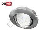 Polishing ADC12 0.02mm Casing LED Downlight Frame