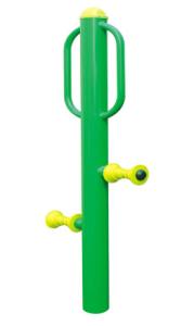 Quality outdoor gym equipment steel based zinc powder coating leg massager OK-A06 wholesale