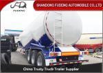 W Shape Bulk Cement Truck BPW Axles Pulverized Fly Ash Coal Ash Powder Tank