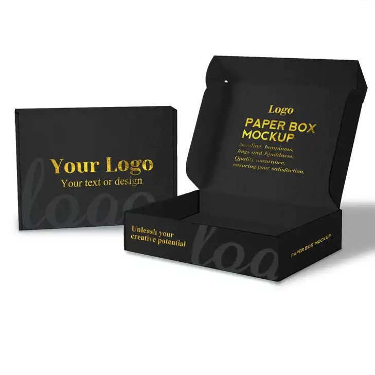 Custom Recyclable Corrugated Cardboard Mailing And Shipping Carton Box Packaging With Logo