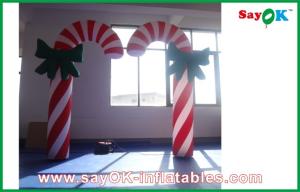 Quality H2.5m Inflatable Lighting Decoration Candy Cane Christmas Lights wholesale