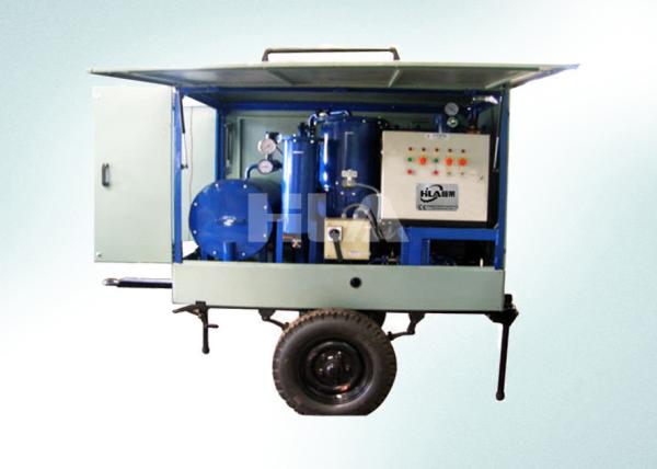 NAS 6 Grade Mobile Oil Purifier / Edible Oil Purifier For Vegetable Oil