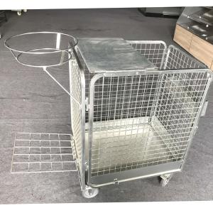 Quality Business Strong Shopping Trolley / Transport Castor Trolleys Logistic PEN-004 wholesale