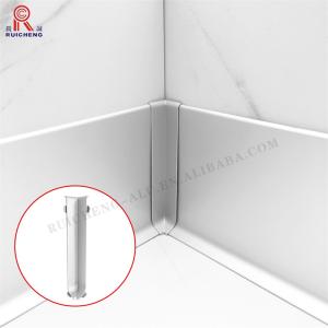 Quality Kitchen 75mm Aluminium Skirting Stain Resistance Anti Insect Grade 6082 wholesale