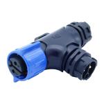 M16 M20 M25 T Shape Outfoor LED Waterproof IP67 Electric Connectors