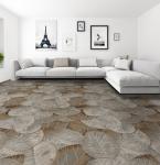 9mm Wall To Wall Nylon Printed Carpet With Flame Resistance